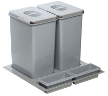 Sinks PRACTIKO 600 2x 20l + 2x miska 
